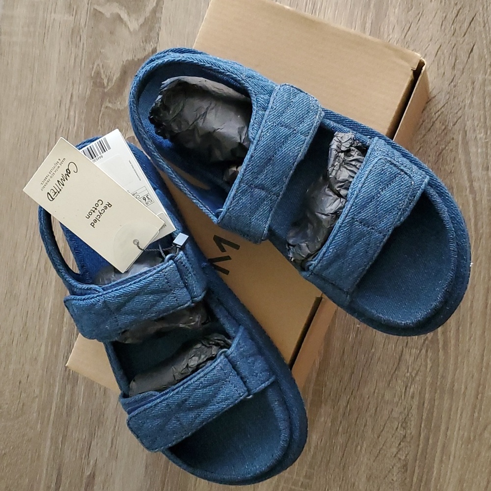 Mango - Denim sandals